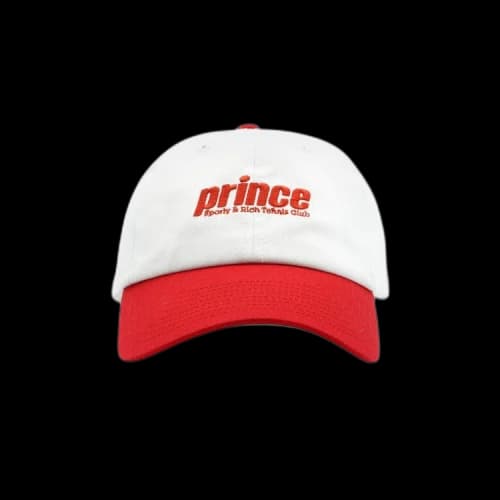 Sporty & Rich x Prince Sporty Hat 'White/Red'