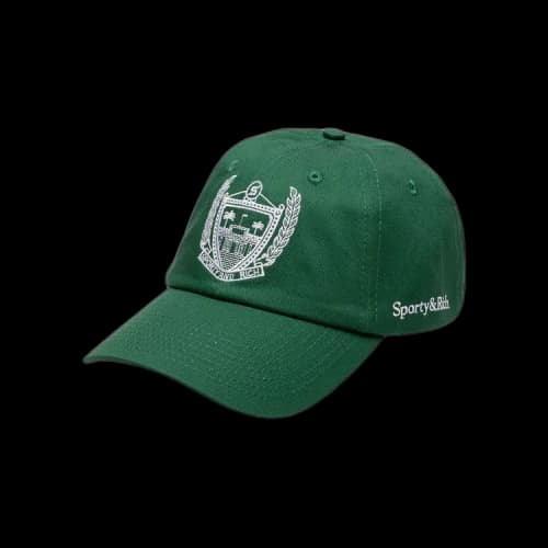 Sporty & Rich Beverly Hills Hat 'Forest/White'