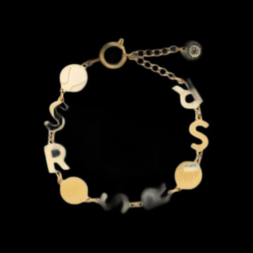 Sporty & Rich Tennis Bracelet 'Gold'