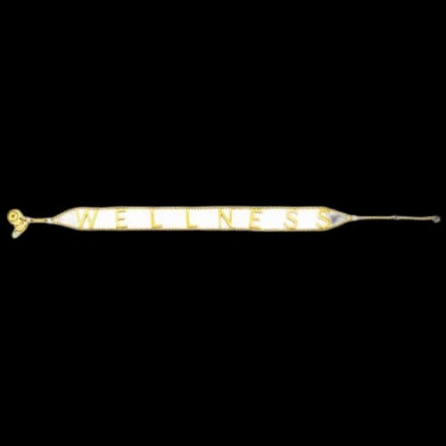 Sporty & Rich Wellness Bracelet 'Gold'