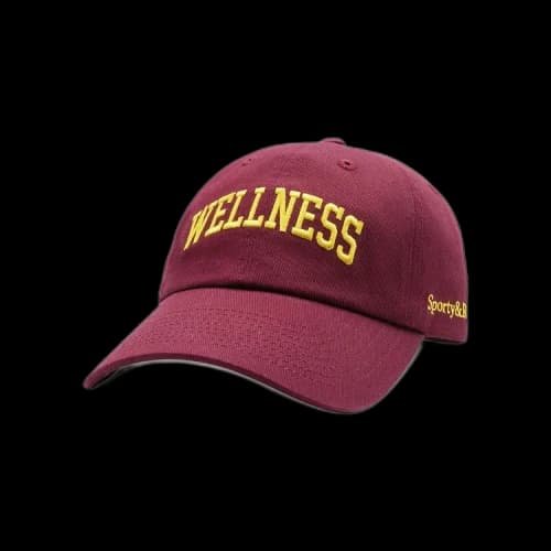 Sporty & Rich Wellness Ivy Hat 'Merlot'