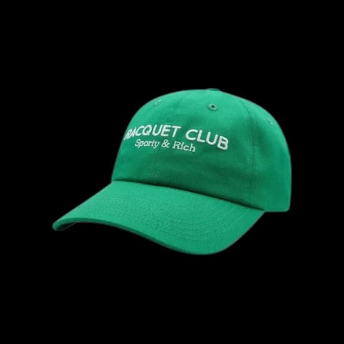 Sporty & Rich Racquet Club Hat 'Grass/White'