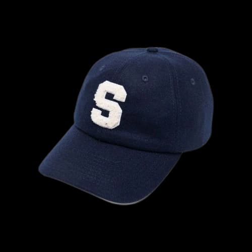 Sporty & Rich S Hat Boucle 'Navy'