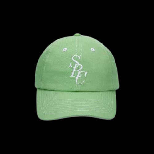Sporty & Rich Logo Embroidered Baseball Cap 'Kelly Green'