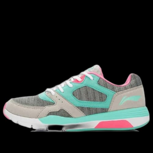 Li-Ning Retro-Walker 'Grey Pink Green' (Women's)
