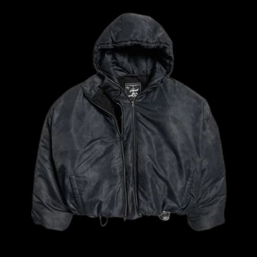 Y/Project Double Collar Puffer Jacket 'Grey Cloud'