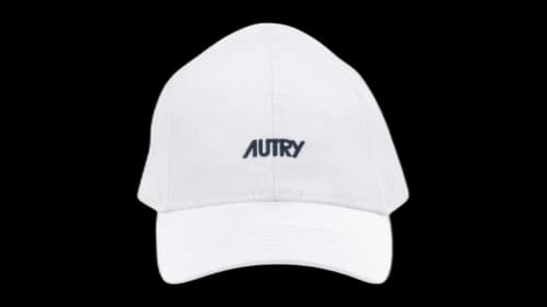 Autry Logo Baseball Cap White