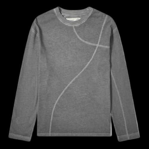 A-COLD-WALL* Long Sleeve Core Mesh Logo Tee Logo Tee