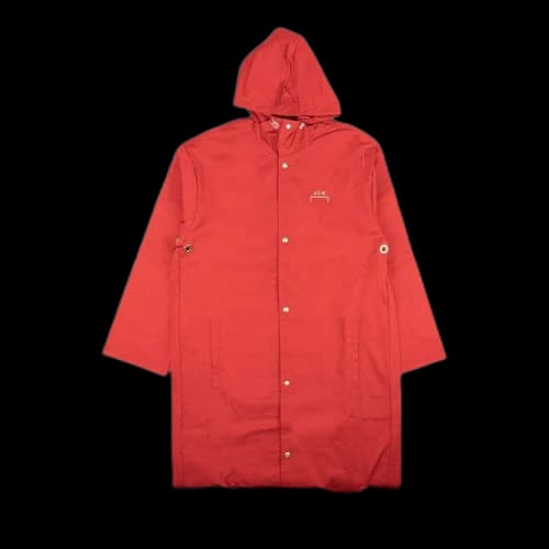A-Cold-Wall* Rubberised Coat 'Red'