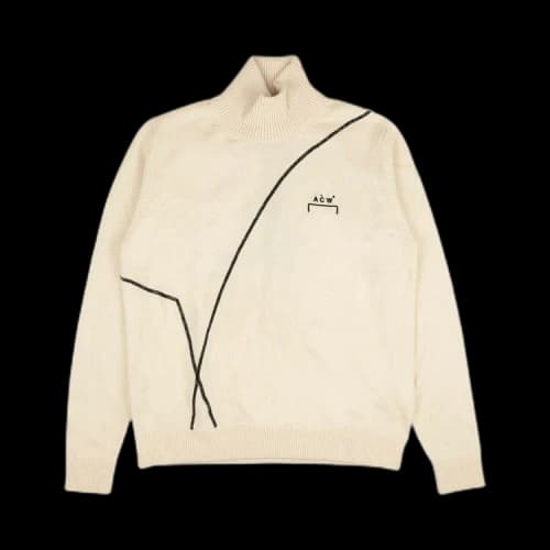 A-Cold-Wall* Logo Turtleneck Sweater 'Bone'