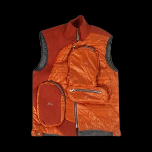 A-Cold-Wall* Puffer Panelled Jacket Vest 'Orange'