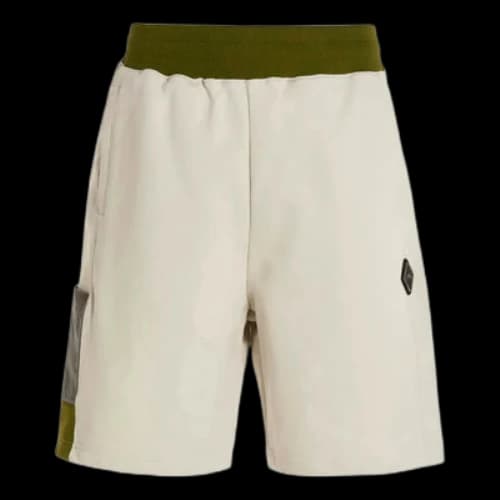A-COLD-WALL* Logo Embroidered Straight Leg Shorts 'Bone'