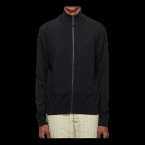 A-COLD-WALL* Zipper Cardigan Black