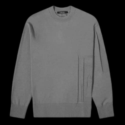 A-COLD-WALL* Intarsia Logo Knit Sweaters 'Grey'