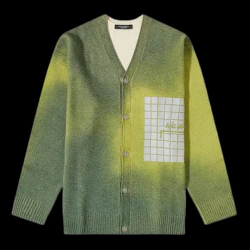 A-COLD-WALL* Gradient Cardigan Sweaters 'Olive'