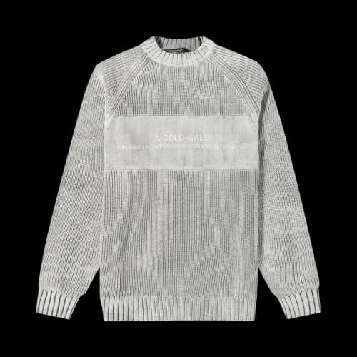 A-Cold-Wall* Dialouge Knit Crewneck 'Black'
