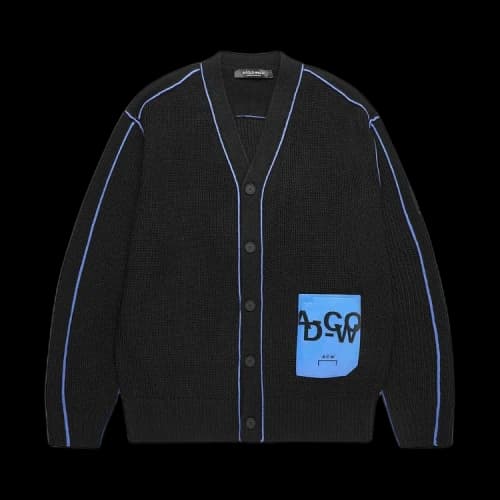 A-Cold-Wall* Patch Pocket Cardigan 'Black'