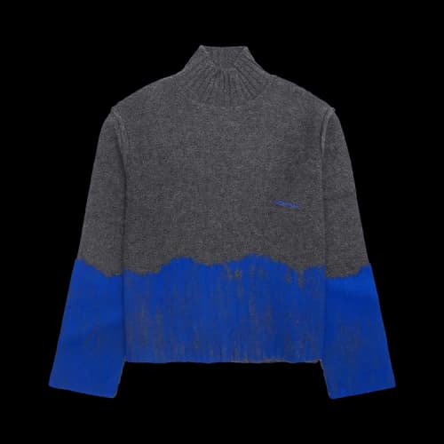 A-Cold-Wall* Saturate High Neck Sweater 'Grey'
