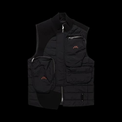 A-Cold-Wall* Asymmetric Padded Gilet 'Black'