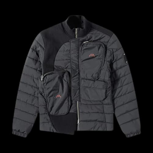 A-Cold-Wall* Asymmetric Padded Jacket 'Black'