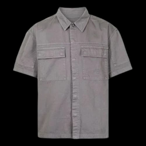 A-COLD-WALL* Boxy-fit Cotton Shirt 'Grey'
