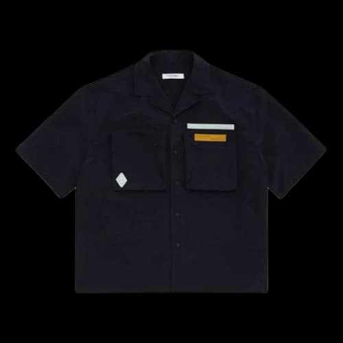 A-COLD-WALL* Pocket Poplin Shirt 'Navy Blue'