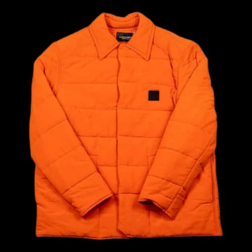A-COLD-WALL* Woven Quilted Nylon Overshirt Down Jacket 'Orange'