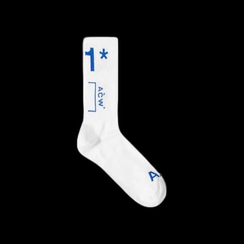 A-Cold-Wall* Jacquard Socks 'Cobalt'