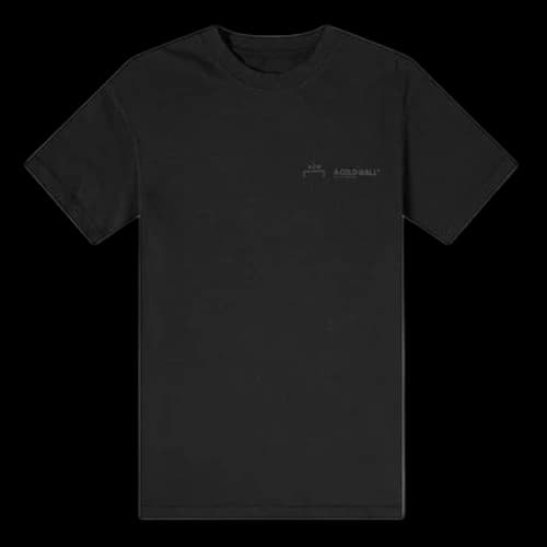 A-COLD-WALL* SS20 Logo Tee Chest Small logo Basic Short Sleeve Unisex Black