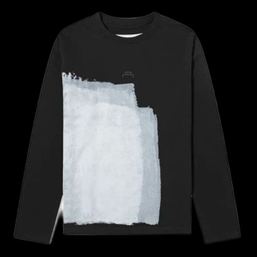 A-COLD-WALL* SS20 Long Sleeve Block Painted Tee Logo Tee