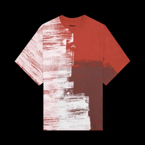 A-Cold-Wall* Brush Stroke Short-Sleeve T-Shirt 'Rust Oxide'