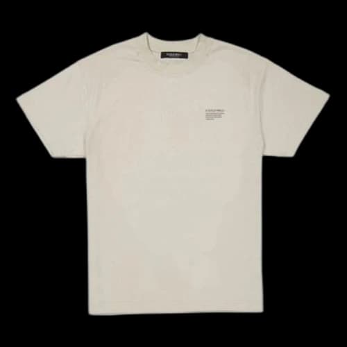 A-COLD-WALL* Prose Cotton T-shirt 'Bone'