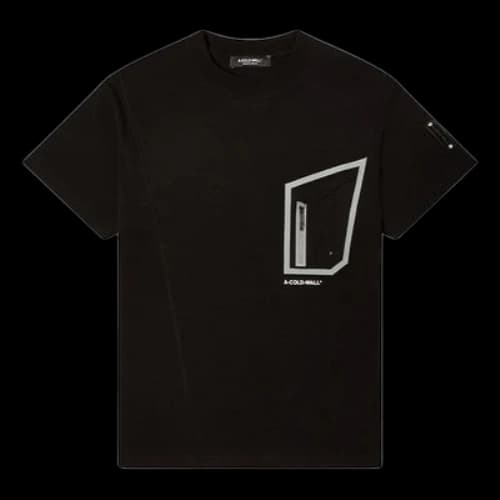 A-COLD-WALL* Technical Polygon T-shirt 'Black'