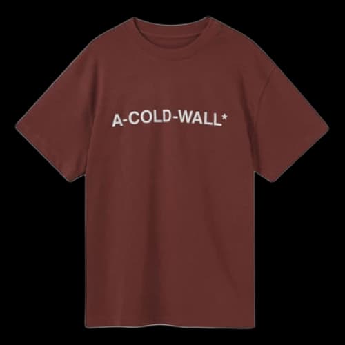 A-COLD-WALL* Essential Logo T-shirt 'Burnt Red'