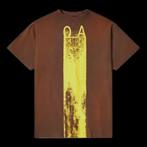 A-COLD-WALL* Plaster Graphic-print Cotton T-shirt 'Brown'