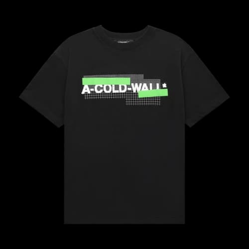 A-Cold-Wall* Grid Logo T-Shirt 'Black'