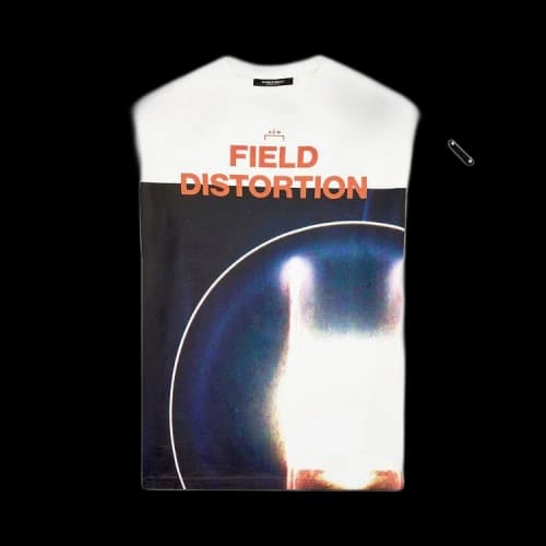 A-Cold-Wall* Field Distortion T-Shirt 'Stone'