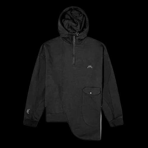 A-COLD-WALL* Half Zipper Pocket Unisex Black