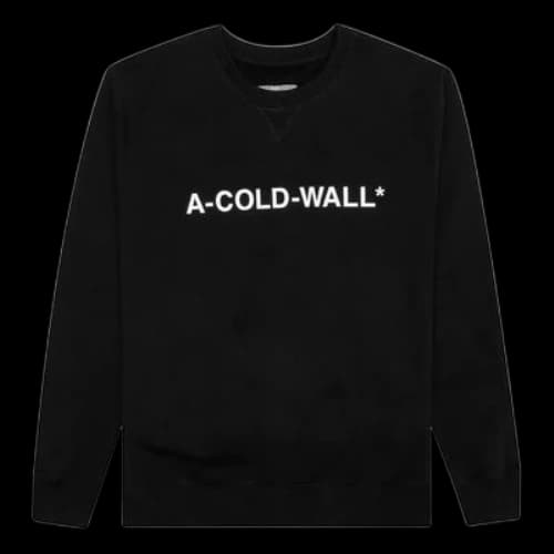 A-COLD-WALL* Essential Logo Crewneck Sweatshirt 'Black'