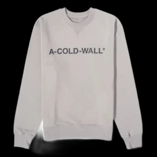 A-COLD-WALL* Logo Crewneck Sweatshirt 'Slate Grey'