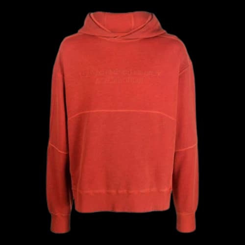 A-COLD-WALL* Logo-embroidered Cotton Hoodie 'Wine Red'