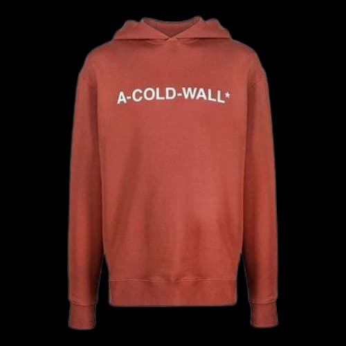 A-COLD-WALL* Logo-print Pullover Hoodie 'Red Orange'