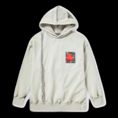 A-COLD-WALL* Relaxed Cubist Hoodie 'Cold Light Grey'