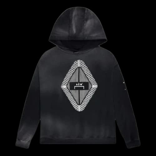 A-COLD-WALL* Gradient Popover Hoodie 'Black'