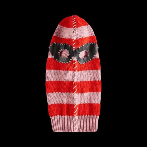 Marni Balaclava 'Red Stripe'