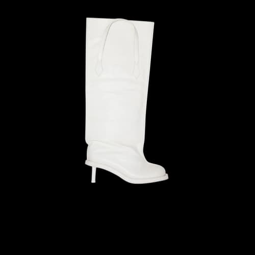 Acne Studios Leather Boots 'White' (Women's)