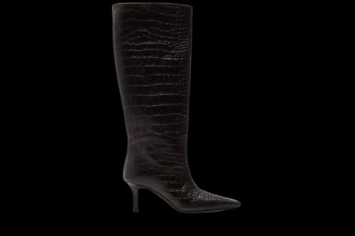 Acne Studios Heeled Ankle Boot 'Smooth Black' (Women's)