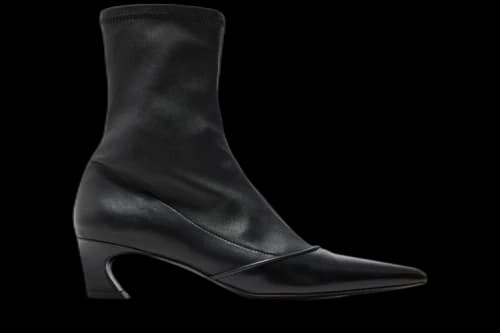 Acne Studios Heeled Ankle Boot 'Matte Black' (Women's)