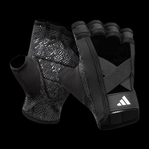 Adidas Fitness Gloves Pull Ups Single Stripe Dumbbell Strength Training Unisex