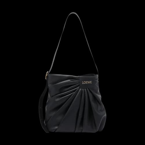 Loewe Draped Tote Bag 'Black'